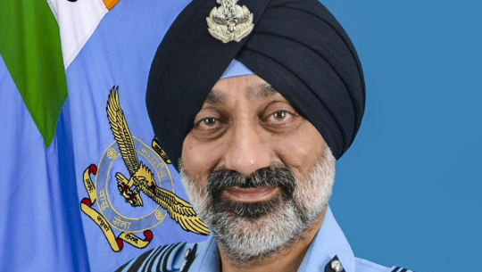 Air Chief Amar Preet Singh attends NCC at Republic Day Camp 2025