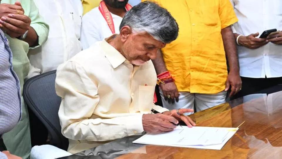 Naidu to chair first Cabinet meeting of new AP govt on June 24