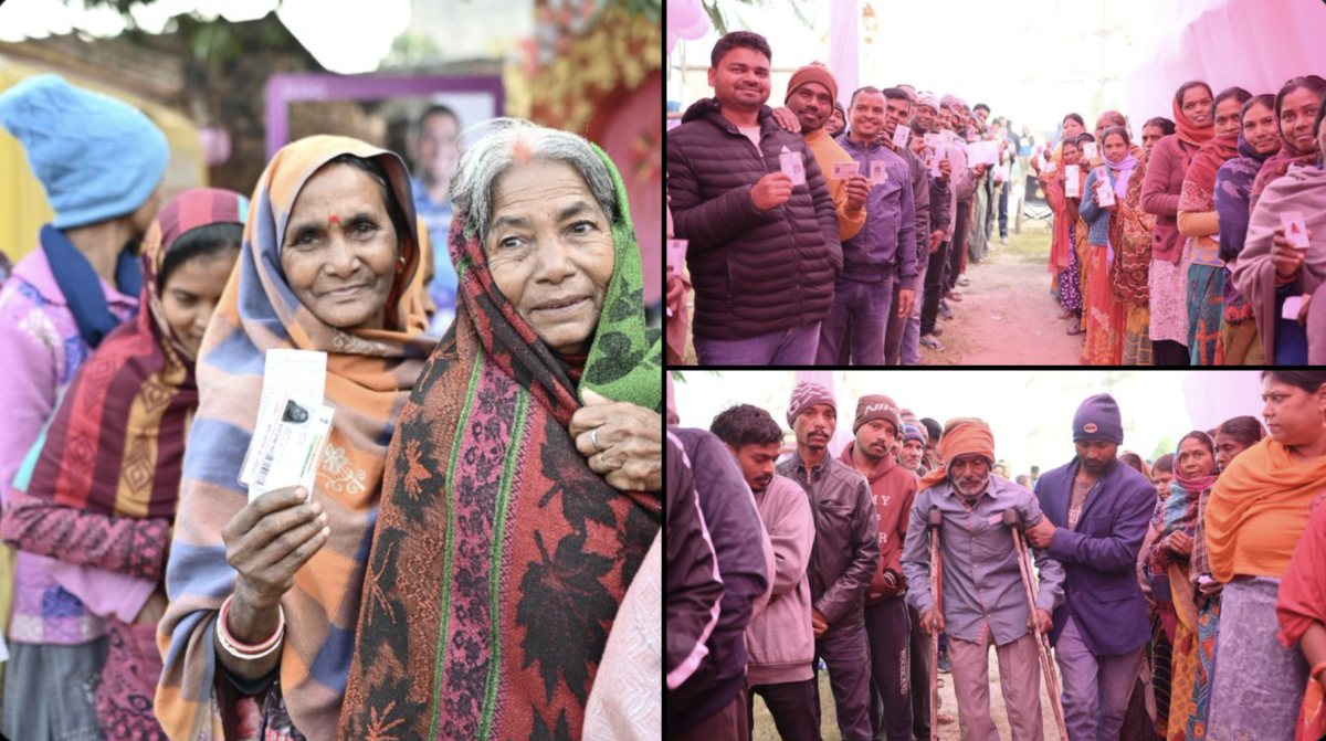 Voting underway for Assembly elections in Jharkhand and Maharashtra amid tight security