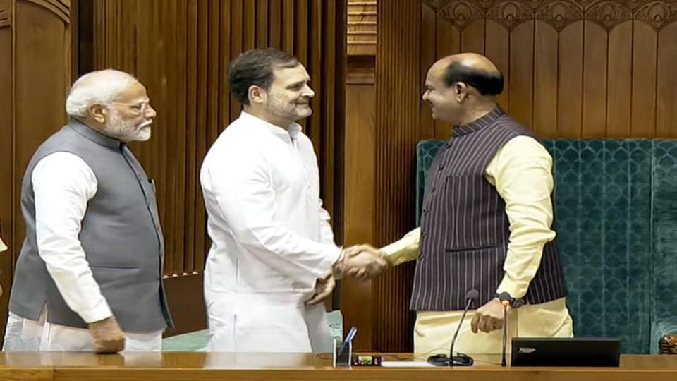Speaker recognises Rahul Gandhi as Leader of Opposition in Lok Sabha
