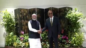 PM Modi to meet Singapore President Tharman Shanmugaratnam today