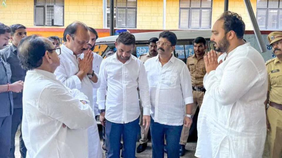 Ajit Pawar visits hospital, meets bereaved family of Baba Siddique