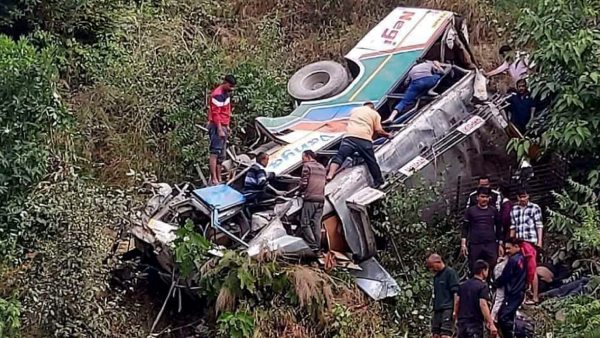 36 Killed As Bus Falls In Gorge In Uttarakhand