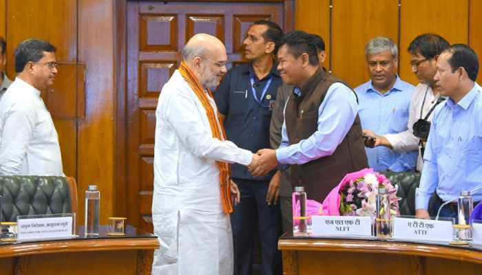 Centre and Tripura government sign historic peace pact with National Liberation Front of Tripura and All Tripura Tiger Force