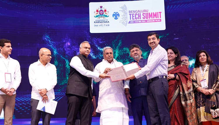 Karnataka CM Siddaramaiah inaugurates Asia’s largest tech conclave ’27th Bengaluru Tech Summit’