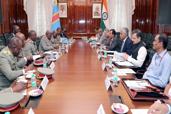 First Secretary-Level Held Meeting Between Defence Ministries Of India & Democratic Republic Of Congo