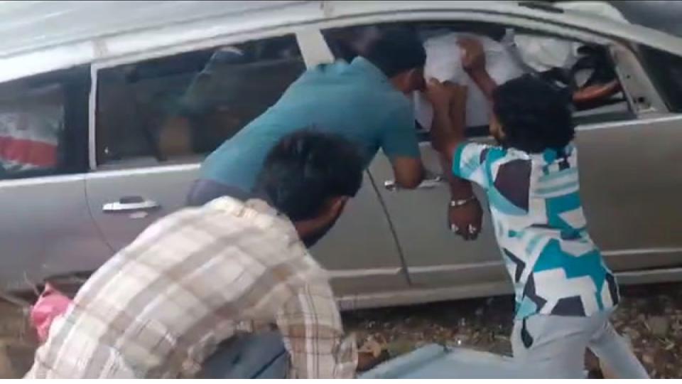 Three killed, five injured as car rams tree in Andhra’s Palnadu district