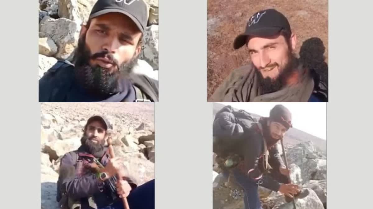 J&K police releases pictures of four active terrorists in Kishtwar, announces reward