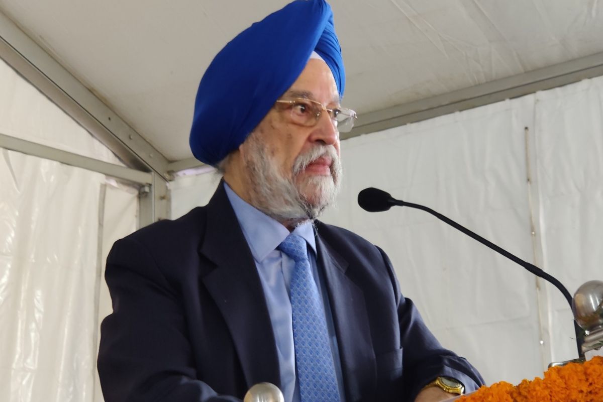 Union Minister Hardeep Singh Puri participates in India Energy Week in New Delhi