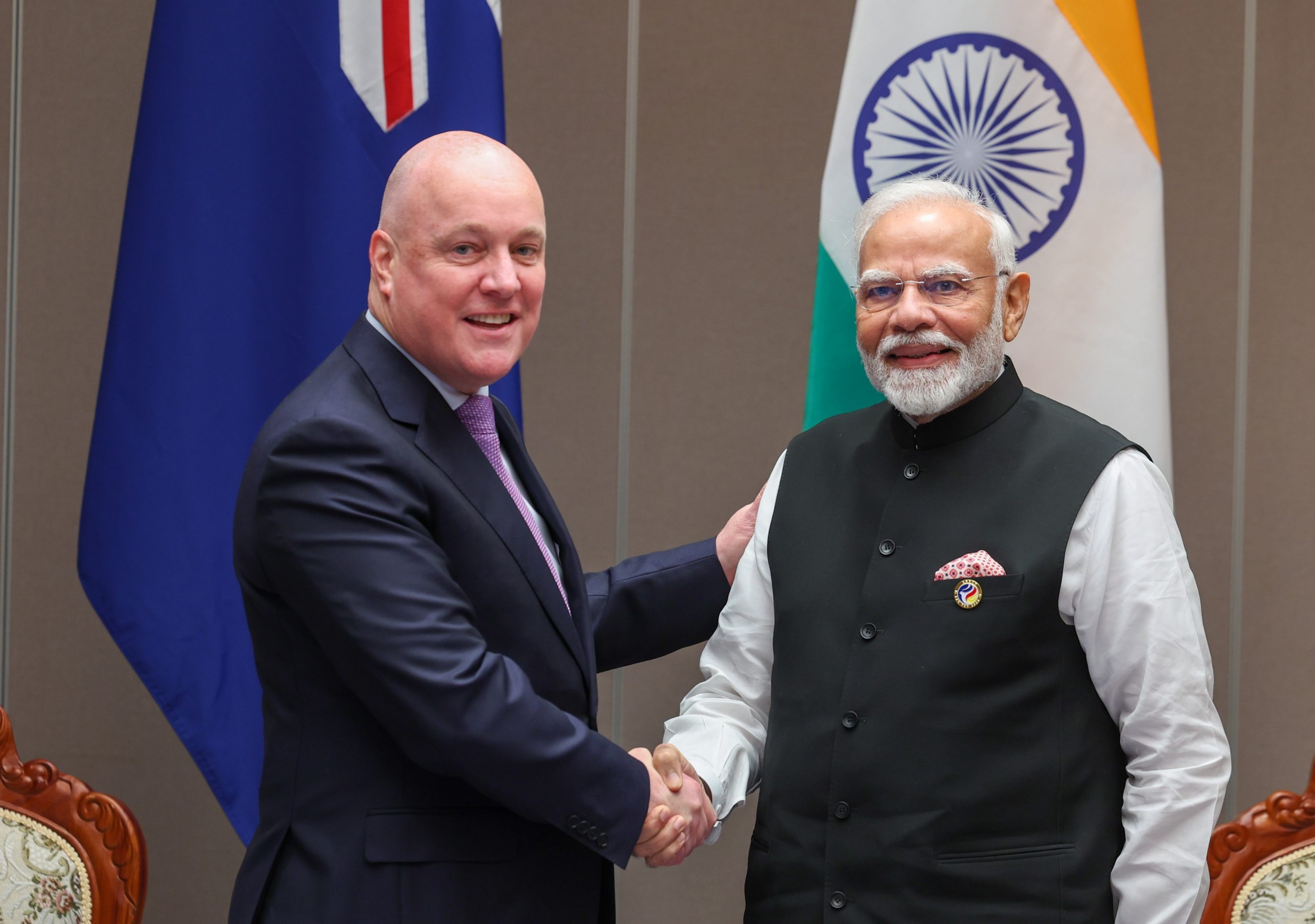 PM Modi to hold talks with his New Zealand counterpart Christopher Luxon in New Delhi today