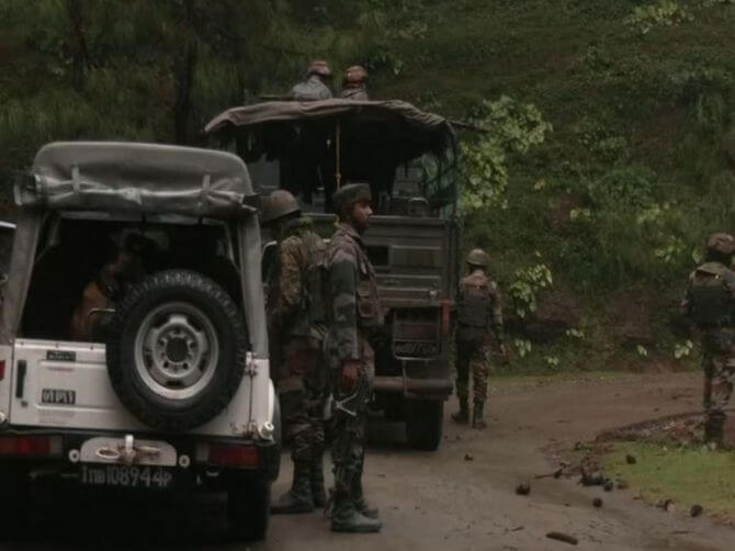 Army vehicle falls into gorge in J-K