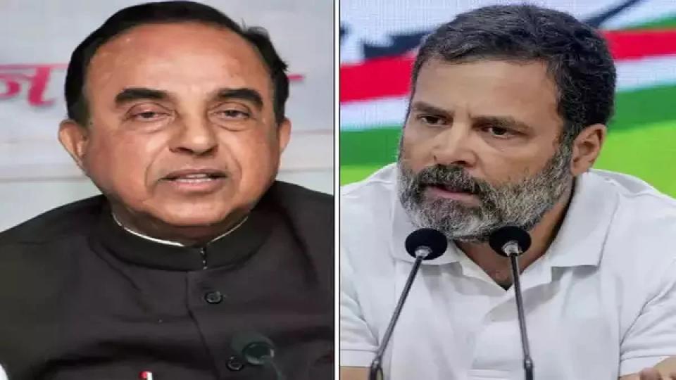 subramanianswamyfilespiltocancelrahulgandhi’scitizenship