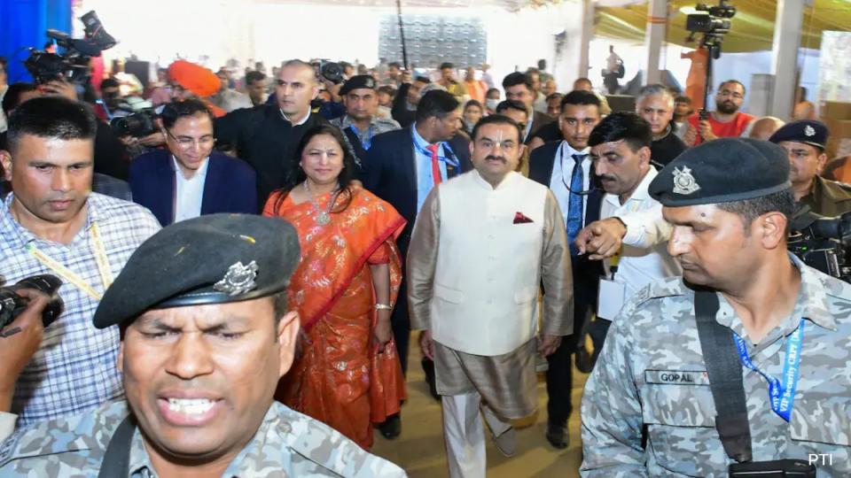 Gautam Adani attends Maha Kumbh mela in Prayagraj