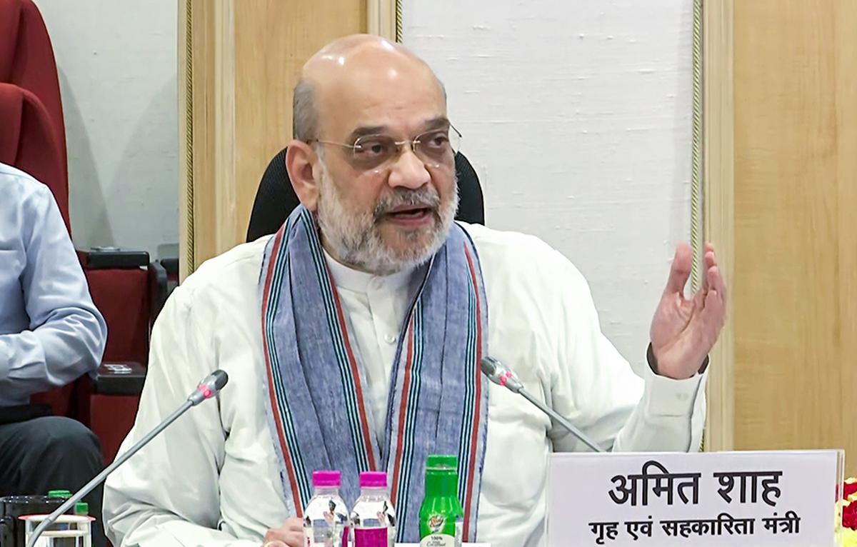 Union Minister Amit Shah chairs review meeting to assess situation of Left Wing Extremism in Chhattisgarh