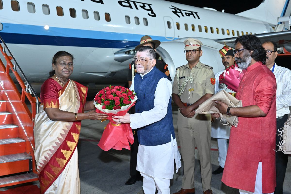 President Droupadi Murmu visits Ranchi 