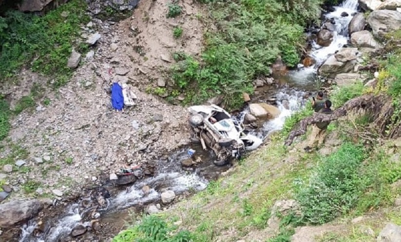 Mother-son duo among 3 dead as car plunges into gorge in J-K’s Reasi