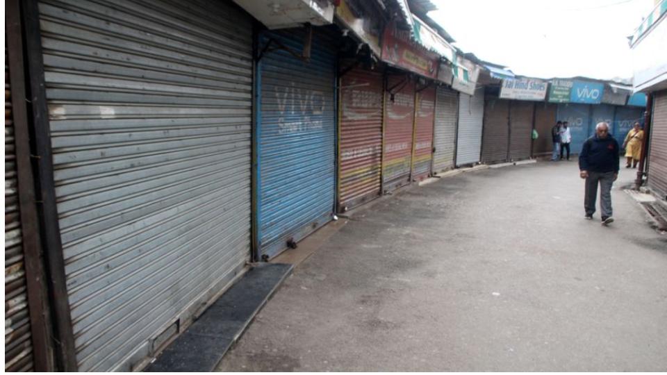 Shimla mosque row, shops closed as bandh observed in several towns