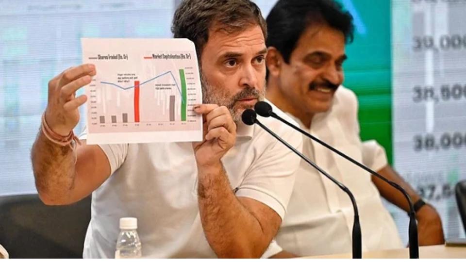 rahulgandhidemandsprobeintobiggeststockmarketscamandtargetspmmodi