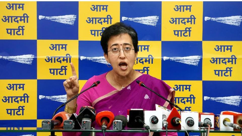 Delhi CM Atishi hits out at LG VK Saxena on toxins in Yamuna