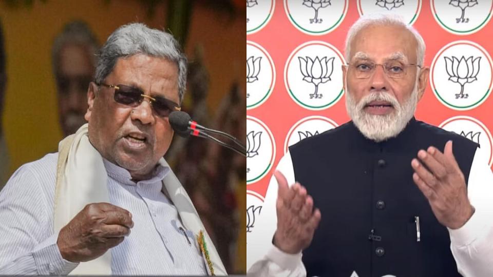 Karnataka CM Siddaramaiah challenges PM Modi