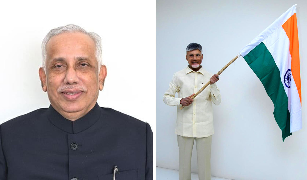 Andhra Pradesh Governor,CM extend Independence Day greetings