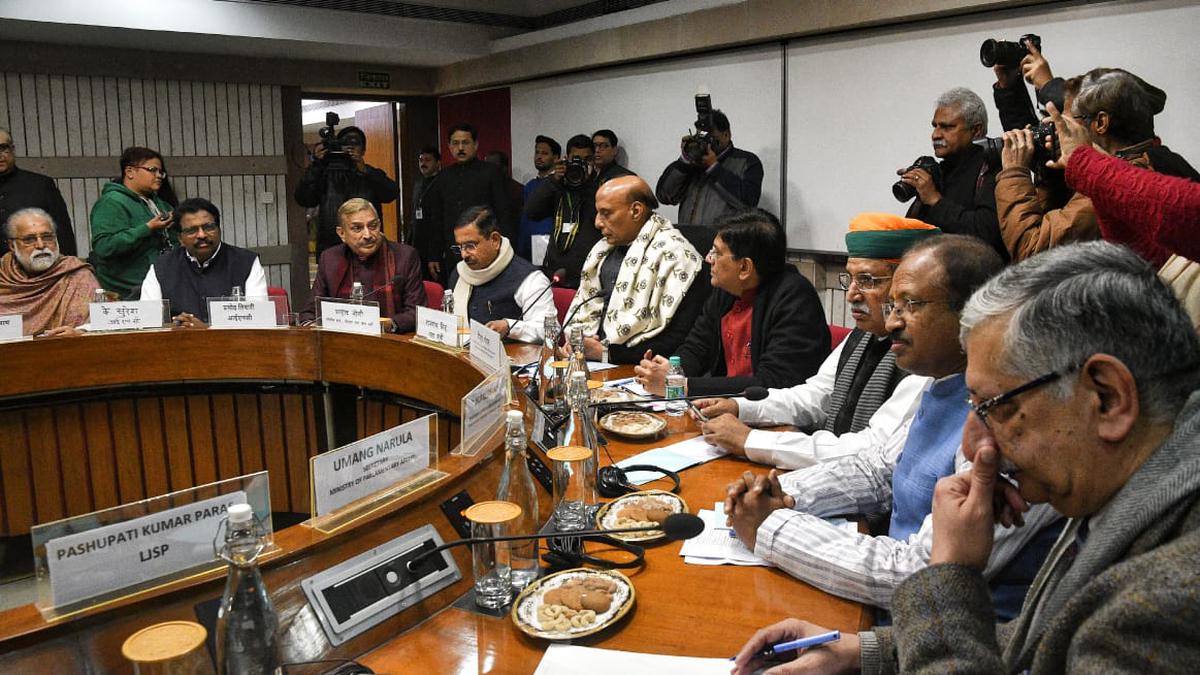 Govt to Hold All-Party Meeting Ahead of Budget Session