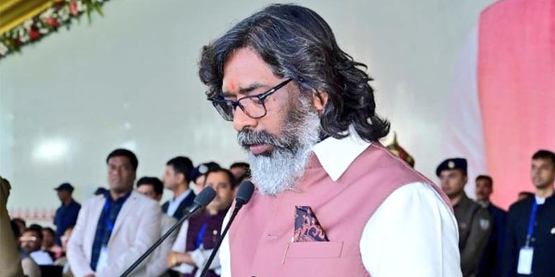 JMM leader Hemant Soren takes oath for fourth time as Jharkhand CM