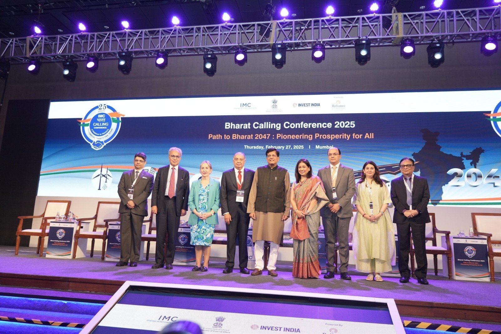 Union Minister Piyush Goyal inaugurates Bharat Calling Conference 2025