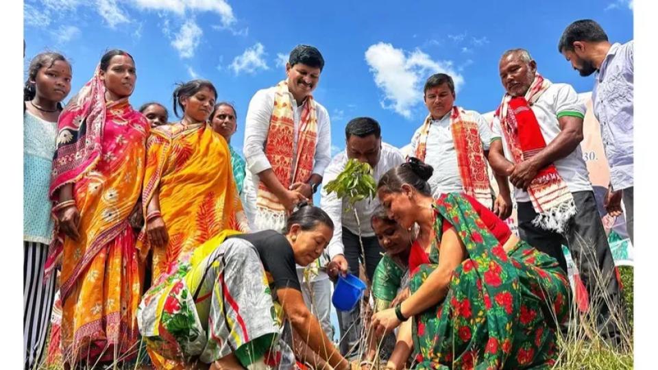 Green India Challenge in Assam, to plant one crore saplings in Assam by 2030