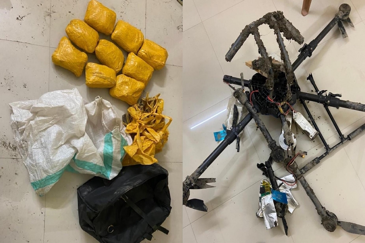 Drone, packet of heroin seized near India-Pakistan border in Punjab