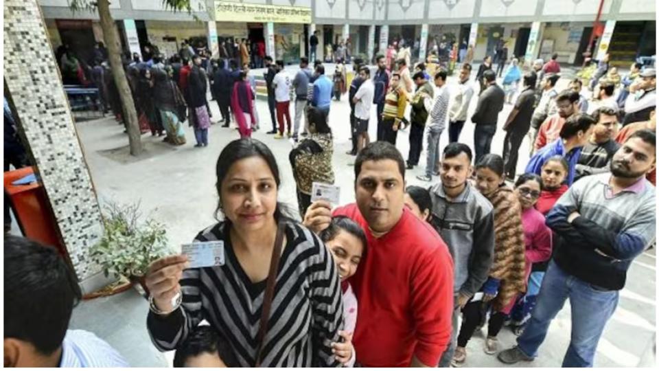 Delhi elections, 46.55 pc voter turnout recorded till 3 pm