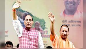 Rajnath Singh, Nitin Gadkari, Yogi Adityanath Unveil ₹1,028 Cr Infra Projects in UP