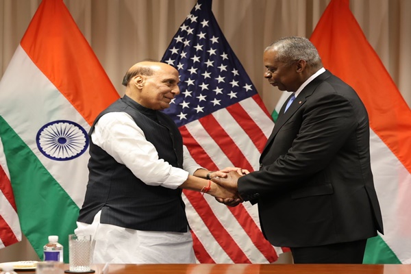 Defence Minister Rajnath Singh, US counterpart Lloyd Austin commend progress achieved by India-US defence partnership