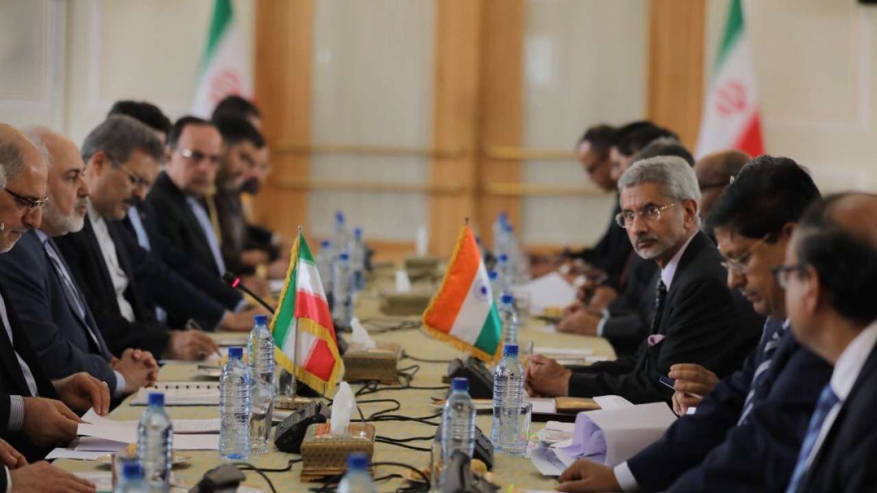 sjaishankarcochairs19thjointcommissionmeetingwithiranforeignminister