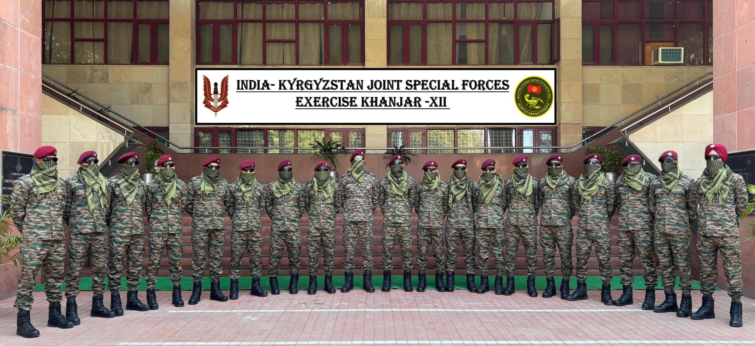 India-Kyrgyzstan Joint Special Forces Exercise KHANJAR-XII Begins on Mar 10