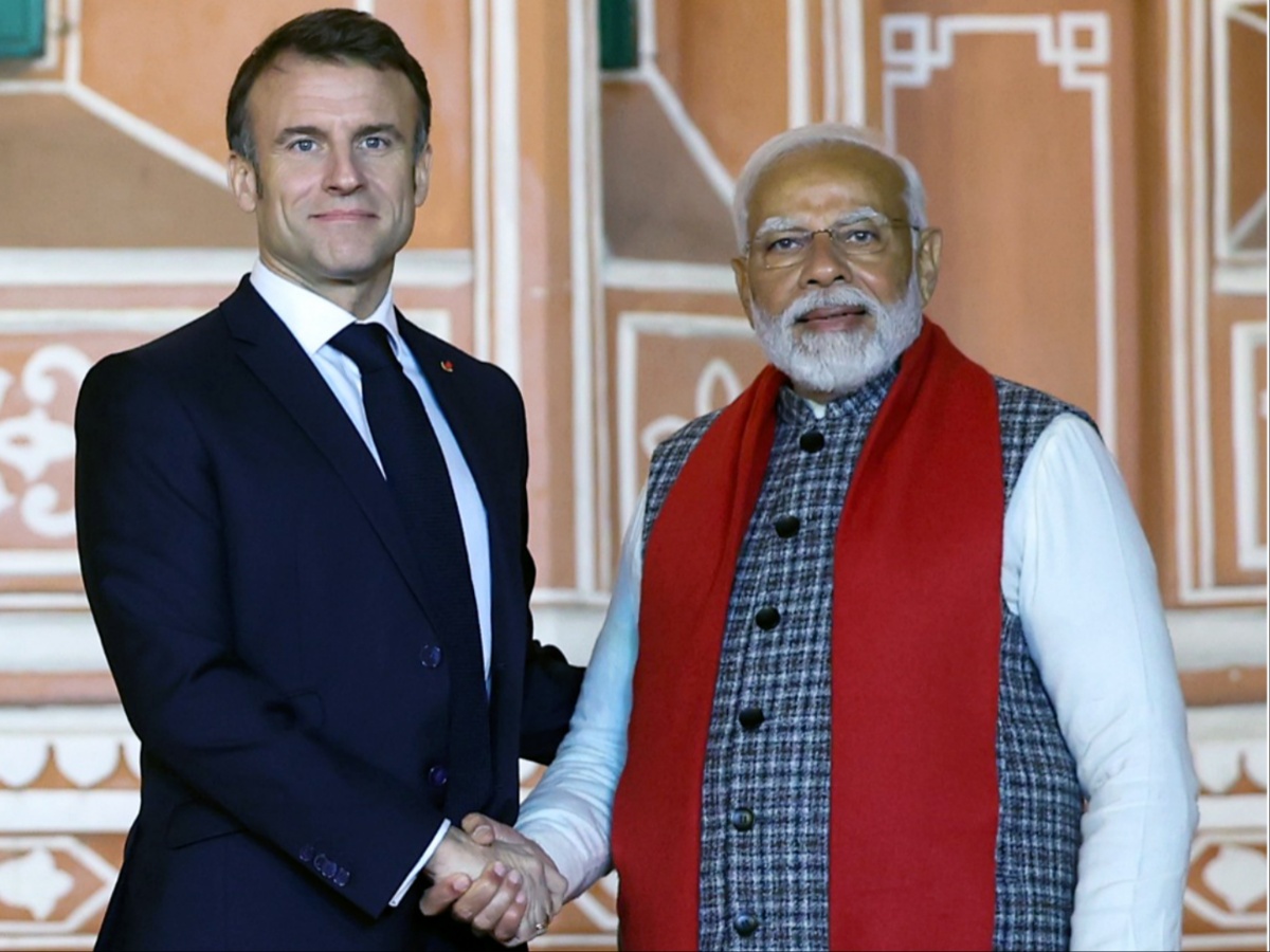 PM Modi addresses India-France CEOs Forum with French President in Paris