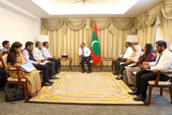 MEA delegation in Maldives to review progress of developmental projects