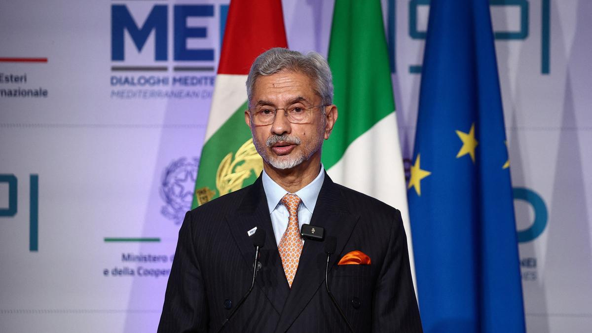 EAM Jaishankar calls for ceasefire, two-state solution at MED Mediterranean Dialogues Conference