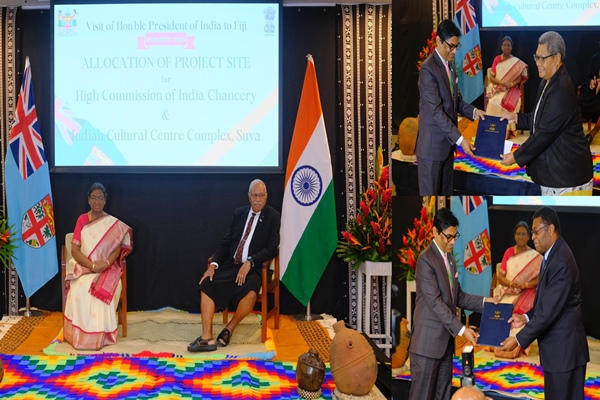 President Droupadi Murmu & PM of Fiji, presided over formal handing over of 100-bedded Super Specialty Cardiology hospital in Fiji