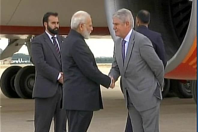 pmmodireachesmadridontwodayvisittospain