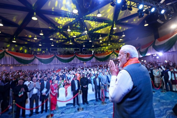 PM Modi addresses Indian Community in Abuja