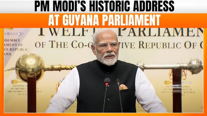 PM Modi addresses Special Session of Parliament of Guyana