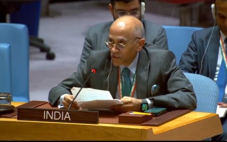 India’s UN representative Parvathaneni Harish affirms commitment to enhance support for Palestine