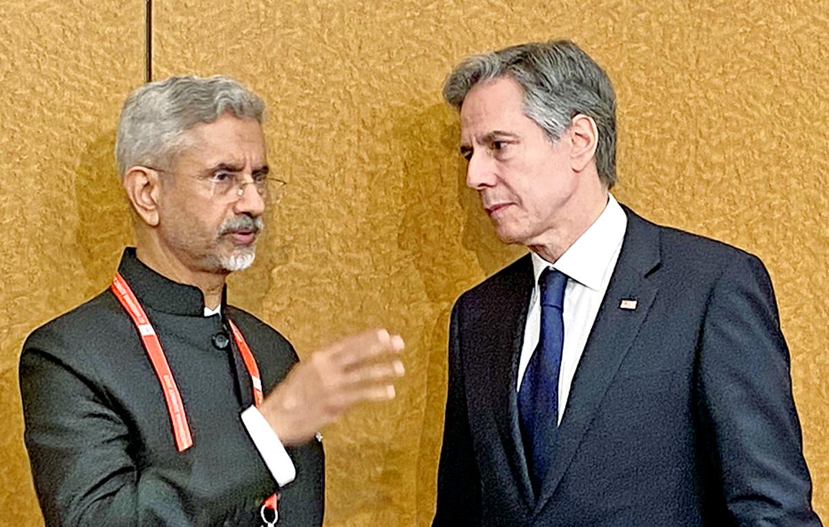 EAM S Jaishankar Meets US Secretary Antony Blinken in Washington DC