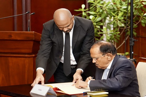 NSA Ajit Doval Signs Founding Documents for Colombo Security Conclave