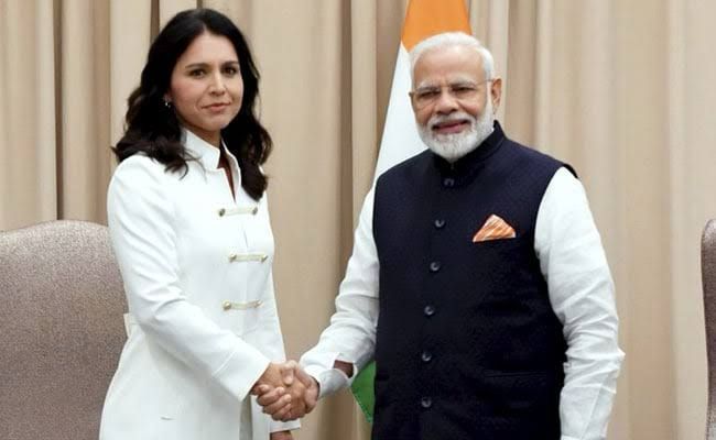 PM Modi meets U.S. DNI Tulsi Gabbard in Washington DC