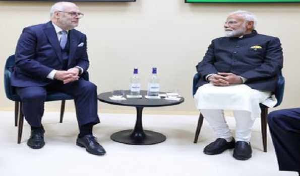 PM Modi Meets Estonia’s President Alar Karis, Discusses Bilateral Ties