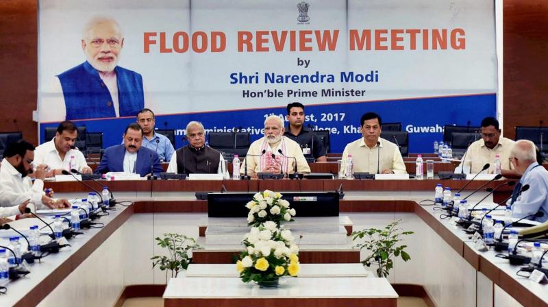 pmmodiannouncesrs100crcorpustofindpermanentsolutiontofloodproblemsinnortheast