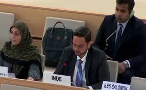 India slams Pakistan at UNHRC, calls failed state reliant on international aid